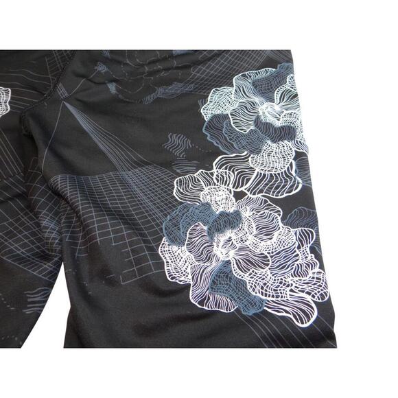 RBX Floral Print Active Leggings - Size Medium - Picture 6 of 7